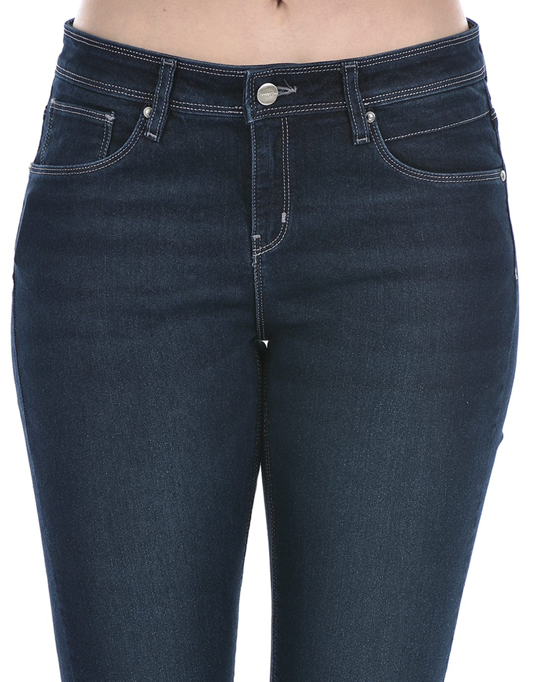 Numero Uno Women Solid Dark Blue Jeans